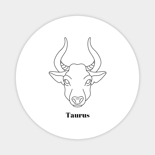 Taurus Design Magnet by Imagination